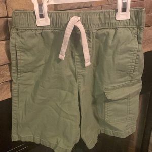 Boys Olive Shorts